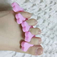 Load image into Gallery viewer, 20 Pcs Sponge Toe Separators, Finger Divider Spacer Toe Separators for Men Women Nail Art Pedicure Manicure Polishing Coating Gel Painting Beauty Accessories