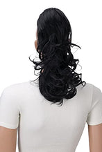 Load image into Gallery viewer, PRETTYSHOP 30-32 cm Hair Piece Clip On Pony Tail Extension 2 IN 1 Curled Wavy Heat-Resisting Diverse Colors H300