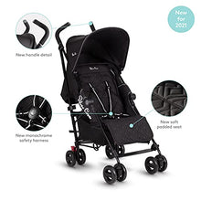 Load image into Gallery viewer, Silver Cross Zest Stroller, Compact and Lightweight Fully Reclining Baby To Toddler Pushchair – Black (New)