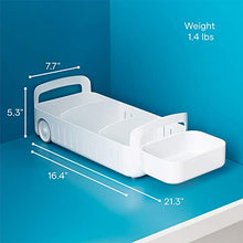 Load image into Gallery viewer, YouCopia 50261 RollOut Caddy Under Sink Organizer, One Size, White
