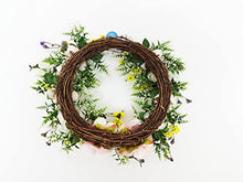 Load image into Gallery viewer, FLCSIed Artificial Peony Wreath Handmade Flower Wreath with Eucalyptus Leaves Summer Spring Grapevine Wreaths Decoration for Door Farmhouse Party Wedding Home Wall Hanging Decor