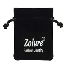 Load image into Gallery viewer, Zolure 48PCS 14G Nipple Rings Straight Barbells Stainless Steel Tongue Ring Nipplerings Body Piercing Jewelry for Women Men 12MM Bar Length