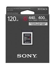 Load image into Gallery viewer, Sony 120GB (128GB pre format) 5x TOUGH XQD Flash Memory Card - High Speed G Series ( Read 440MB/s and Write 400MB/s) - QDG120F
