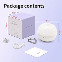 Load image into Gallery viewer, Baby Night Light, Night Light for Toddler, Touch Control, Nursing Light for Baby, Night Lamp for Bedroom, Non-Toxic Material, Waterproof, USB Chargeable, 2700-6500K+RGB 16Million Colors Dimmable