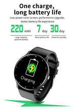 Load image into Gallery viewer, Smart Watch for Android Phones iOS Phone Ultra Thin Smartwatch Heart Rate Monitor Fitness Tracker with Blood Pressure Pedometer Calorie Counter Watch for Women Men