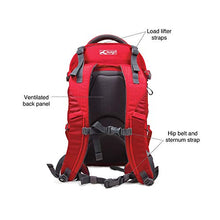 Load image into Gallery viewer, Kurgo G-Train K9 Pack, Carrier Backpack for Small Dogs and Cats, Ideal for Hiking or Travel, Waterproof Bottom, Chili Red