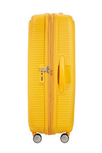 Load image into Gallery viewer, American Tourister - Soundbox Spinner Expandable, 77cm, 97/110 L - 4.2 KG, Yellow (Golden Yellow)
