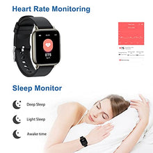 Load image into Gallery viewer, Donerton Smart Watch, 1.69" Touch Screen Fitness Tracker with Heart Rate Sleep Monitor and IP68 Waterproof Sport Watch, Activity Trackers with Pedometer Smartwatch for Men Women for Android