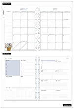 Load image into Gallery viewer, The Happy Planner Classic Sized 12 Month Diary Planner - Beauty All Around Theme - January 2022 - December 2022 - Dashboard Layout - Monthly & Weekly Disc-Bound Pages - 8.75" x 9.75" (22cm x 24.5cm)