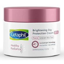 Load image into Gallery viewer, Cetaphil New Healthy Radiance Brightening Day Protection Face Cream 50g with Niacinamide and Hyaluronic Acid, SPF 15, for Sensitive Skin prone to pigmentation, Non-comedogenic
