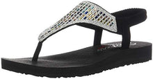 Load image into Gallery viewer, Skechers Women's Meditation Rock Crown Flat Sandal Light Pink 9 M US