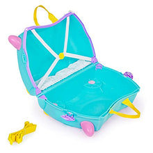 Load image into Gallery viewer, Trunki Children’s Ride-On Suitcase & Kid's Hand Luggage: Una Unicorn (Teal)