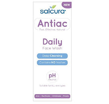 Load image into Gallery viewer, Salcura Natural Skin Therapy, Antiac Daily Face Wash, Effective Daily Cleansing For Skin Prone To Acne & Blemishing, Leave Your Skin Soft, Supple & Cleansed, No Nasties 150ml