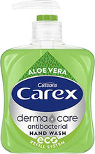Load image into Gallery viewer, Carex Dermacare Aloe Vera Antibacterial Hand Wash Pack of 6, Cleansing Hand Soap that's gentle and Protects Hands, Antibacterial Soap with Added Moisturisers, Aloe Vera Soap, 250 ml (Pack of 6)