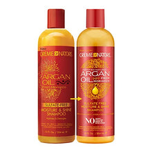 Load image into Gallery viewer, Creme of Nature Argan Oil Moisture and Shine Sulphate Free Hair Shampoo, 354 ml, Clear