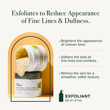 Load image into Gallery viewer, Vitamin C Face Polish Scrub, Exfoliating Facial Cleanser with Green Tea, Coconut Water, and Aloe Vera for Brightening and Anti Aging