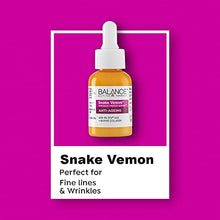 Load image into Gallery viewer, Balance Active Formula Snake Venom Wrinkle Freeze Serum (30 ml) - Lines and Wrinkles Appear Reduced; Smoothes Crow's Feet; Dermatologically Tested; Cruelty Free