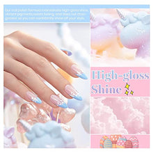 Load image into Gallery viewer, Beetles Gel Nail Polishes- Pastel Gel Polish Kit Blue Pink Yellow Green Purple Nail Art Design Soak Off Nail Lamp Nail Polish Gel DIY Manicure Kit Beauty Gifts Easter Nails