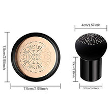 Load image into Gallery viewer, Ownest Mushroom Head Air Cushion BB Cream, Concealer Lasting Nude Makeup Moisturizing Brightening Pigment CC Liquid Foundation, Even Skin Tone Makeup Base BB Cream (natural)