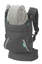 Load image into Gallery viewer, INFANTINO Cuddle Up Carrier - Ergonomic bear-themed face-in front carry and back carry with removable character hood for infants and toddlers 12-40 lbs / 5.4-18.1 kgs