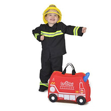 Load image into Gallery viewer, Trunki Children’s Ride-On Suitcase & Kid's Hand Luggage: Frank Fire Engine (Red)