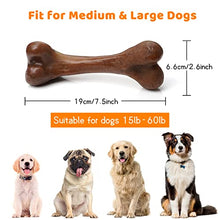 Load image into Gallery viewer, Dog Toys, Indestructible Dog Chew Toys for Aggressive Chewers Medium Large Breed dogs, Beef Flavour, Tough and Durable Dog Bone Toys
