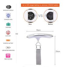 Load image into Gallery viewer, MYCARBON Luggage Scale Portable Digital Scale Electronic Suitcase Scale Hanging Scales Luggage Weighing Scale 110 Pound/ 50 Killogram with Backlit with Tare Function Lightweigh for Travel