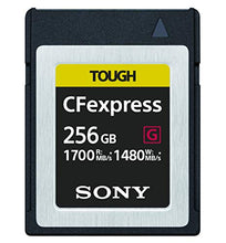 Load image into Gallery viewer, Sony 256GB TOUGH CFexpress Card Type B Ultra Speed Memory Card (Read: 1700MB/s Write: 1480MB/s) - CEB-G256/J SYM