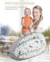 Load image into Gallery viewer, Yoocaa Baby Nest, Baby Nest Pod for Newborn, Portable Breathable Cotton Baby Lounger for Napping and Traveling (0-12 Months), Animal