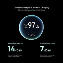 Load image into Gallery viewer, HUAWEI WATCH GT 3 46 mm Smartwatch, 2 Weeks' Battery Life, All-Day SpO2 Monitoring, Personal AI Running Coach, Accurate Heart Rate Monitoring, Extended 3-month Warranty, Stainless Steel
