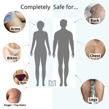 Load image into Gallery viewer, Magic Crystal Hair Remover for Men and Women. Easy, Painless, no Mess, no Waste, Environmentally Friendly. Soft Silky Skin All Year Round!