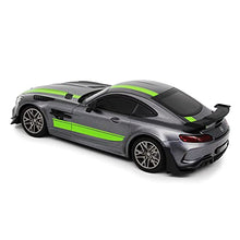 Load image into Gallery viewer, New CMJ RC Cars Mercedes GT Pro AMG Remote control Radio Car 1:24 Officially Licensed 1:24 Scale Working Lights 2.4Ghz (Grey)