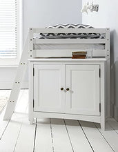 Load image into Gallery viewer, DbHFgjMN BED FRAMES Mid Sleeper Bed,Cabin Bed Midsleeper with Chest of Drawers, Cabinet, Desk Kids house bed for kids