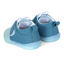 Load image into Gallery viewer, MASOCIO Baby Boy Shoes Infant Toddler First Walking Shoes Trainers 6-12 Months Size 2.5 UK Child Blue (Size Correction 3 to 2.5)