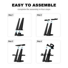 Load image into Gallery viewer, AMVR Upgraded Version 2nd VR Stand,More Stable Base Headset Display Holder and Controller Mount Station for Oculus Quest,Quest 2, Rift, Rift S Headset and Touch Controllers (oculus-stand-vs2)