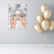Load image into Gallery viewer, Hen Night Party Games - PIN THE BOUQUET ON THE BRIDE - FREE P&P - 20 players