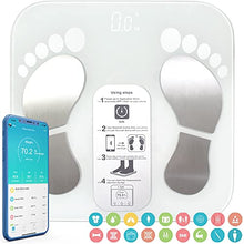 Load image into Gallery viewer, Bathroom Scales Digital Weight Scale (UK Company) Smart Scales Body Fat Scales Bluetooth Scales