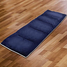 Load image into Gallery viewer, REDCAMP XL Mattress for Camping Bed, 190x75cm Soft Comfortable Cotton Thick Sleeping Mattress Pad, Blue