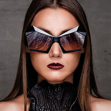 Load image into Gallery viewer, Dollger Cat Eye Sunglasses Trendy Women Butterfly UV400 Glasses Vintage Classic Irregular Polygon Oversized Unique Party Sunglasses