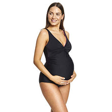Load image into Gallery viewer, Zoggs Women's Hayman Maternity Scoopback Swim Suit - Black, 14/38"