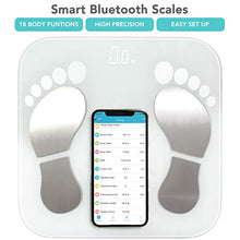 Load image into Gallery viewer, Bathroom Scales Digital Weight Scale (UK Company) Smart Scales Body Fat Scales Bluetooth Scales