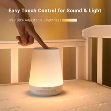Load image into Gallery viewer, Momcozy Penguin White Noise Machine, Cry Sensor, Rechargeable Night Light Projector, Night Light Star Projector for Baby Sleep Aid, Music Toys with 15 Soothing Sounds, Baby Night Lamp (Blue)