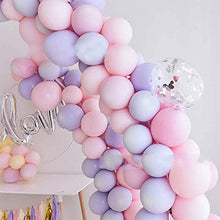 Load image into Gallery viewer, 200Pcs Latex Purple Balloons 5 Inch Light Purple Helium Balloon Pastel Lavender Balloons for Birthday Party Decorations Wedding Engagement Anniversary Christmas Festival Supplies