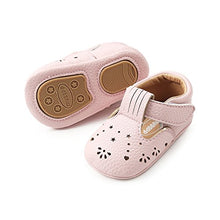 Load image into Gallery viewer, ESTAMICO Baby Girls Sneakers PU Leather Anti-Slip Summer Infant Prewalker Shoes Pink 0-6 Months