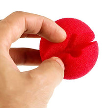 Load image into Gallery viewer, Red Sponge Noses Red Clown Nose Cosplay Nose for Halloween Christmas Comic Costume Party (40)