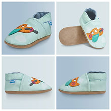 Load image into Gallery viewer, Baby Shoes - Airplane - 0-6 Months