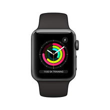 Load image into Gallery viewer, Apple Watch Series 3 (GPS, 38mm) - Space Grey Aluminum Case with Black Sport Band