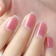 Load image into Gallery viewer, RARJSM Sheer Pink Gel Polish,Transparent Nude Pink Gel Nail Polish,15ML Natural Nail Polish Color UV LED Cured Gel French Manicure Spring Summer Nail Art