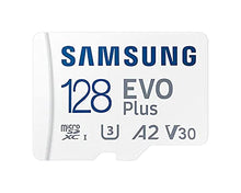 Load image into Gallery viewer, Samsung Evo plus 128GB microSD SDXC U3 class 10 A2 memory card 130MB/S Adapter 2021