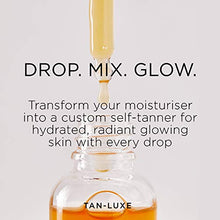 Load image into Gallery viewer, Tan Luxe THE BODY Fake Tan Drops, Medium (15 ml) Add Tanning Drops to Skin Care for Custom Body Tan, Cruelty Free & Vegan